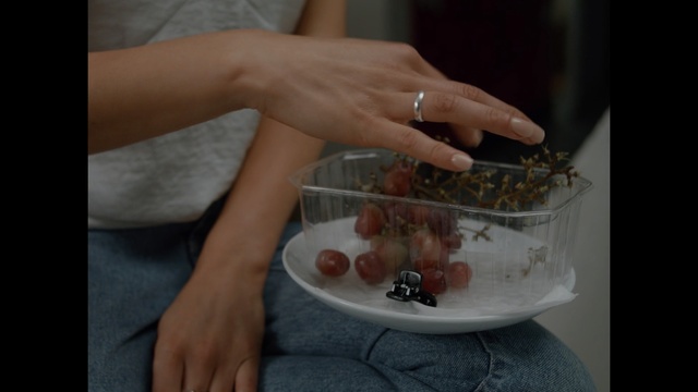 Video Reference: finger, hand, nail, eating, food