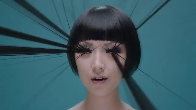 Video Reference: hair, face, human hair color, eyebrow, beauty, hairstyle, head, black hair, forehead, snapshot, Person