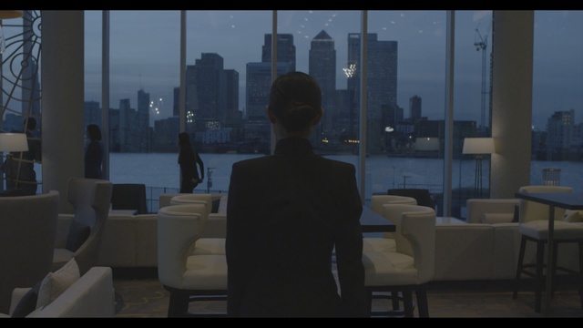 Video Reference: urban area, screenshot, sky, city, metropolis, darkness, Person