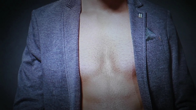 Video Reference: Chest, Skin, Outerwear, Male, Arm, Muscle, Shoulder, Joint, Trunk, Human body