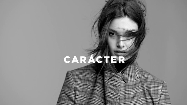 Video Reference: Hair, Face, White, Facial expression, Hairstyle, Head, Black-and-white, Chin, Forehead, Long hair