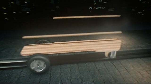 Video Reference: Motor vehicle, Automotive exterior, Vehicle, Wood, Bumper, Car, Mode of transport, Lighting, Automotive design, Automotive wheel system