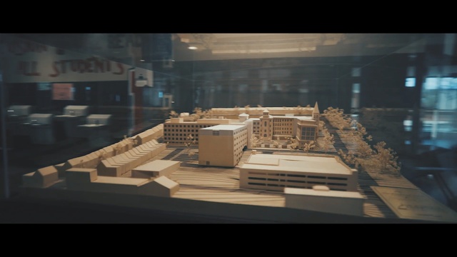 Video Reference: Architecture, Scale model, Sky, Urban design, Screenshot, Building, City, Mixed-use