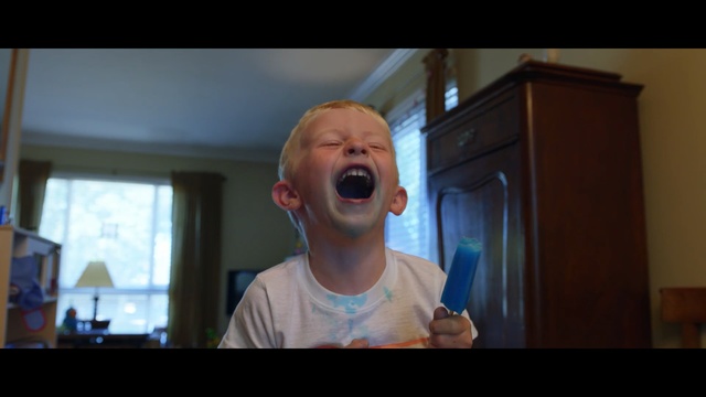 Video Reference: face, facial expression, human hair color, nose, emotion, chin, mouth, fun, organ, smile, Person