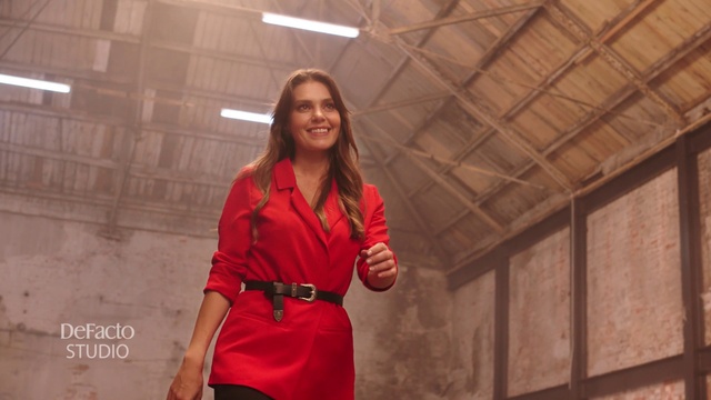 Video Reference: Red, Fashion, Workwear, Street fashion, Outerwear, Photography, Style