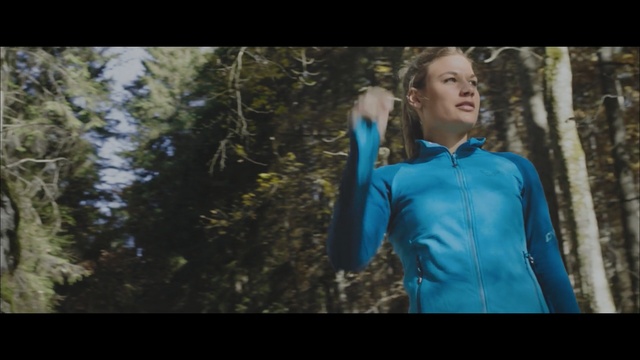 Video Reference: People in nature, Nature, Forest, Natural environment, Wilderness, Woodland, Tree, Electric blue, Outerwear, Jacket, Person
