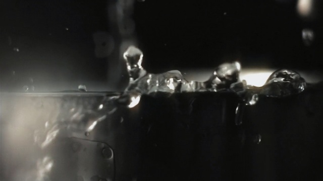 Video Reference: Black, Water, Light, Darkness, Black-and-white, Monochrome, Monochrome photography, Macro photography, Photography, Still life photography, Person