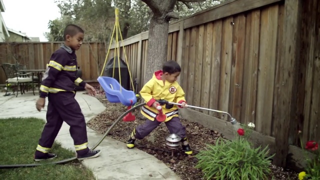Video Reference: Firefighter, Emergency service, Fire department, Gardener