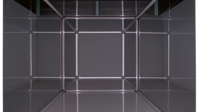 Video Reference: Light, Shelf, Architecture, Line, Design, Furniture, Metal, Room, Glass, Space
