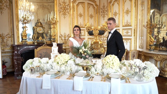 Video Reference: Event, Floristry, Flower Arranging, Wedding banquet, Ceremony, Floral design, Wedding reception, Function hall, Wedding dress, Flower