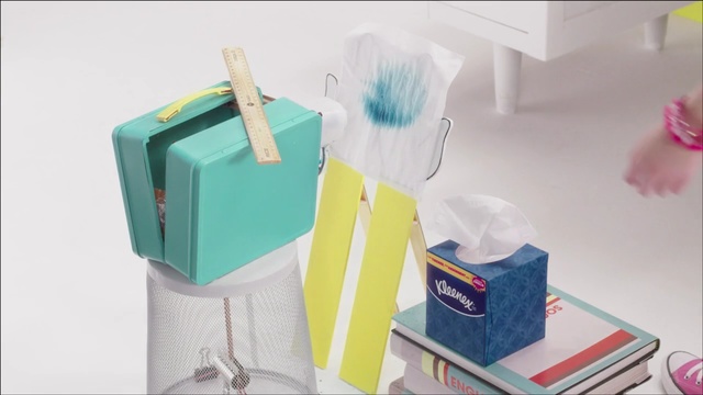 Video Reference: Turquoise, Paper, Box, Person