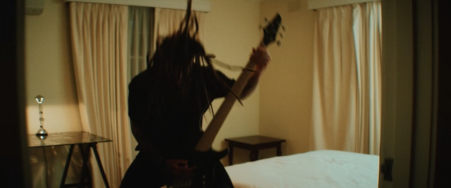 Video Reference: Room, Interior design, Bed, Person