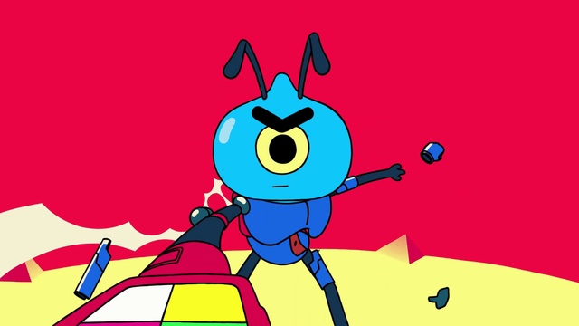 Video Reference: Cartoon, Animated cartoon, Graphic design, Fictional character, Illustration, Clip art, Graphics, Fiction, Magenta, Art