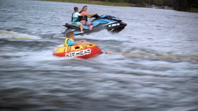 Video Reference: waterway, water transportation, water, motorboat, boating, jet ski, surface water sports, boats and boating equipment and supplies, boat, boardsport