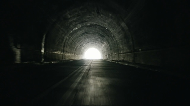 Video Reference: Tunnel, Black, Darkness, Light, Infrastructure, Atmosphere, Black-and-white, Line, Night, Sky