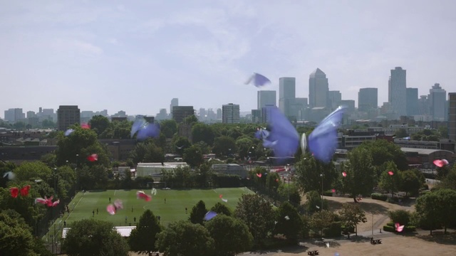 Video Reference: Metropolitan area, Daytime, Urban area, Cityscape, City, Skyline, Skyscraper, Human settlement, Metropolis, Tower block