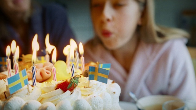 Video Reference: Cake decorating, Birthday, Cake, Icing, Sweetness, Candle, Birthday cake, Pasteles, Buttercream, Sugar paste