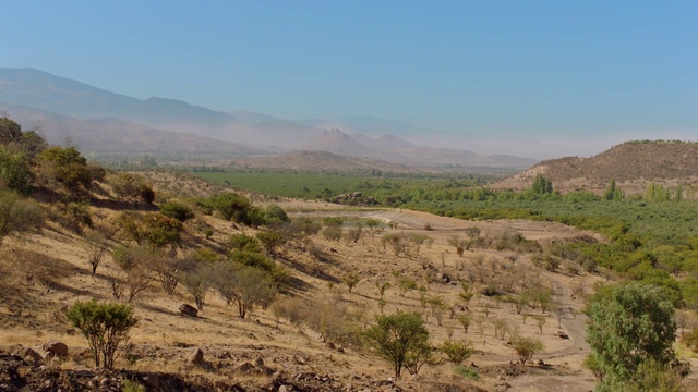 Video Reference: Mountainous landforms, Shrubland, Vegetation, Plant community, Badlands, Wadi, Wilderness, Chaparral, Natural environment, Hill