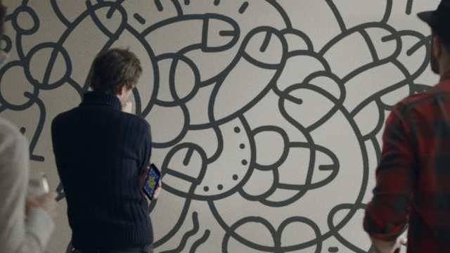 Video Reference: Wall, Street art, Art, Graffiti, Visual arts, Design, Mural, Pattern, Drawing, Tree, Person