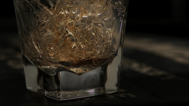 Video Reference: glass, container, drink, alcohol, bottle, vessel, water jug, beer glass, beverage