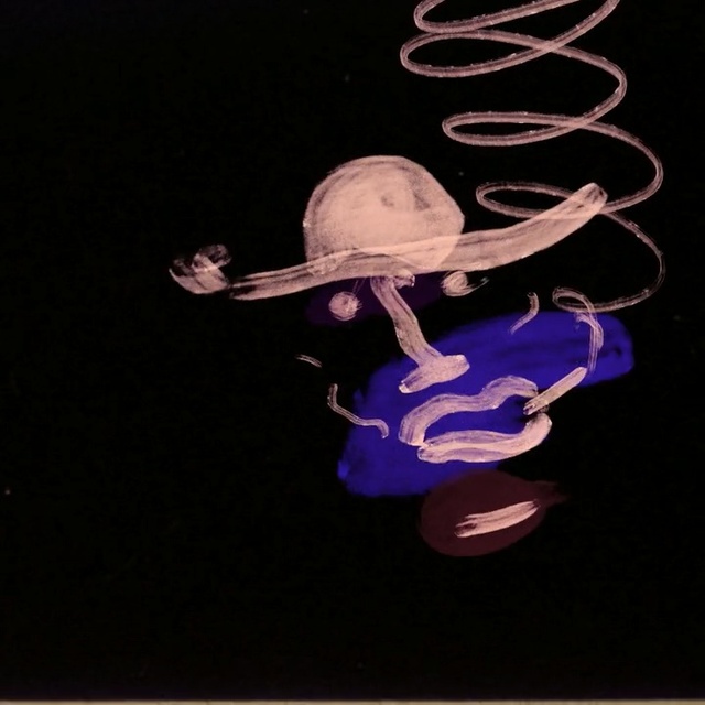 Video Reference: purple, organism, space, darkness