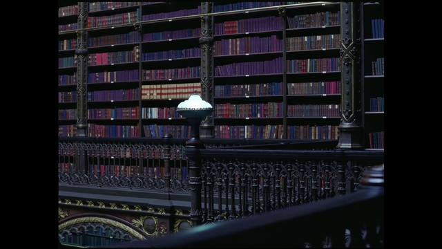 Video Reference: Shelf, Audio equipment, Building, Shelving, Technology, Font, Tower block, Rectangle, Engineering, Symmetry