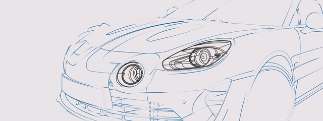 Video Reference: motor vehicle, automotive design, car, cartoon, drawing, line art, design, black and white, vehicle, sketch