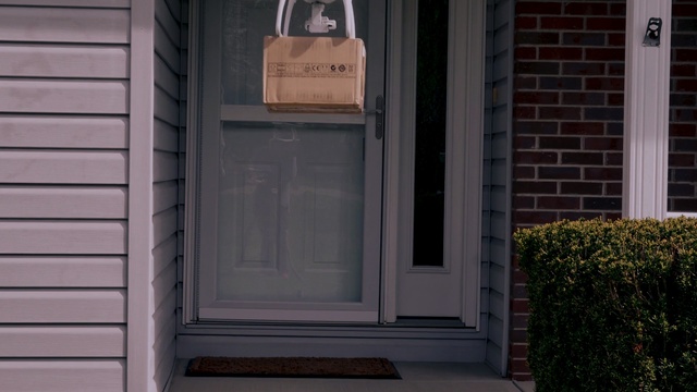 Video Reference: Door, Home door, Siding, Window, House, Wood, Home, Brickwork, Architecture, Brick, Person
