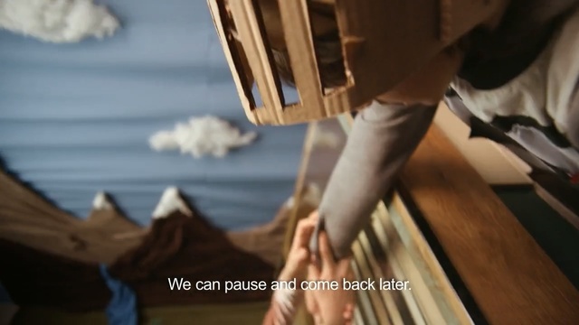 Video Reference: leg, hand, human body, finger, arm, girl, foot, wood, floor, flooring, Person