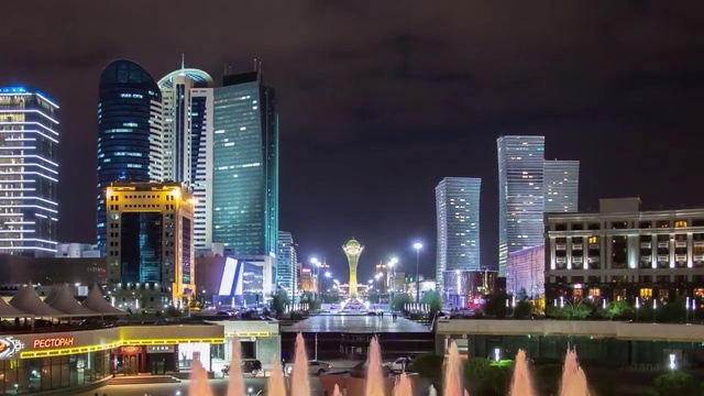 Video Reference: metropolitan area, cityscape, city, skyscraper, metropolis, night, tower block, urban area, skyline, landmark, Person