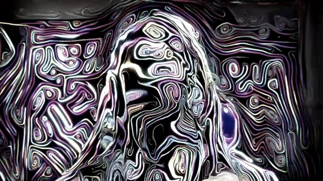 Video Reference: Psychedelic art, Purple, Art, Pattern, Design, Font, Modern art, Visual arts, Graphic design, Illustration