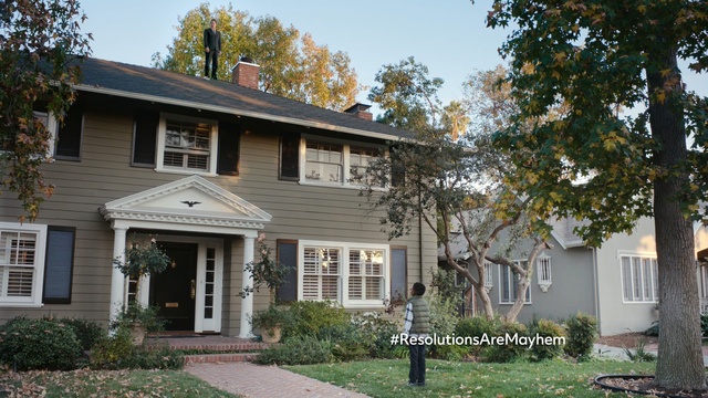 Video Reference: house, home, property, real estate, residential area, neighbourhood, siding, estate, cottage, tree, Person