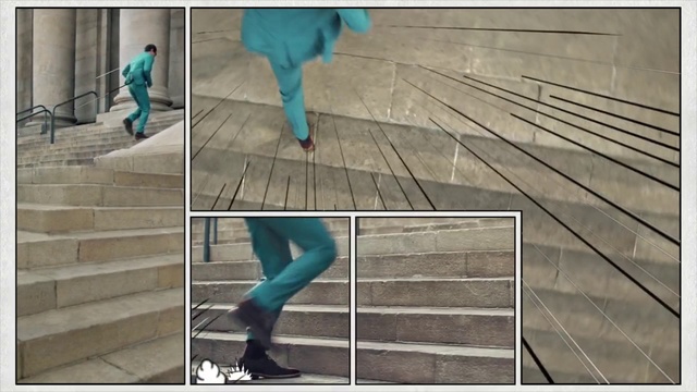 Video Reference: Turquoise, Shadow, Line, Footwear, Leg, Material property, Architecture, Tile, Turquoise, Floor