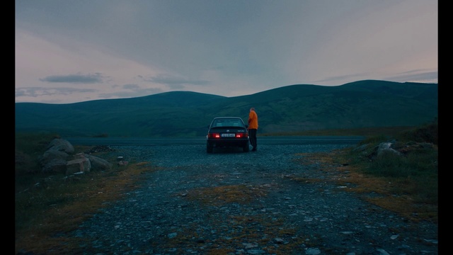 Video Reference: Highland, Sky, Ecoregion, Vehicle, Horizon, Landscape, Car, Road, Hill, Mountain