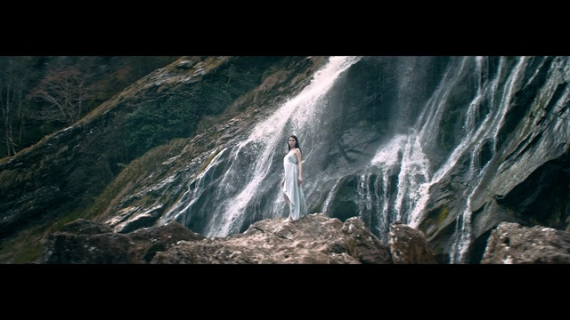 Video Reference: waterfall, nature, water, water feature, rock, watercourse, geological phenomenon, mountain, terrain, cliff
