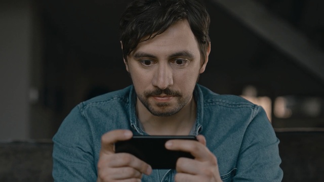 Video Reference: person, facial hair, screenshot