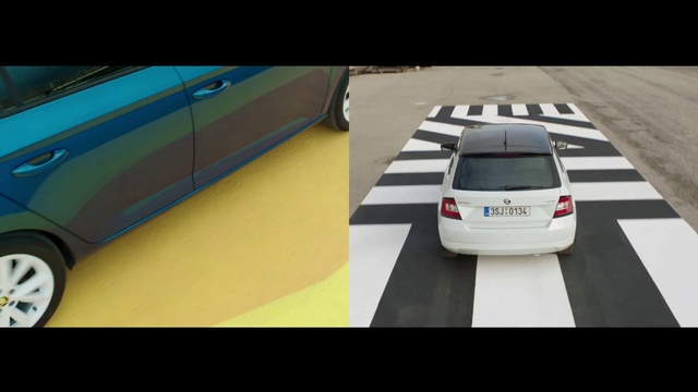 Video Reference: Land vehicle, Car, Vehicle, Mode of transport, Vehicle door, Transport, Automotive design, Parking, Automotive exterior, Minivan