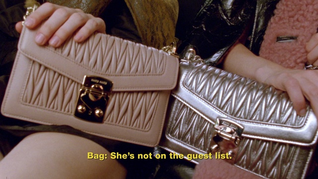 Video Reference: Bag, Handbag, Fashion accessory, Hand, Finger, Beige