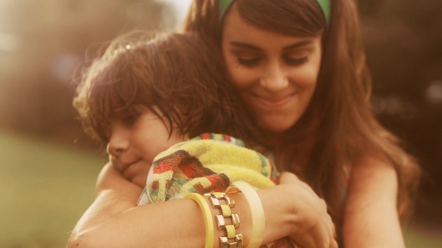 Video Reference: girl, daughter, child, smile, hair accessory, happiness, fun, mother, hug, Person