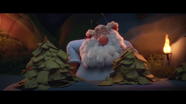 Video Reference: Lighting, Animation, Fictional character, Screenshot, Christmas, Christmas eve, Interior design
