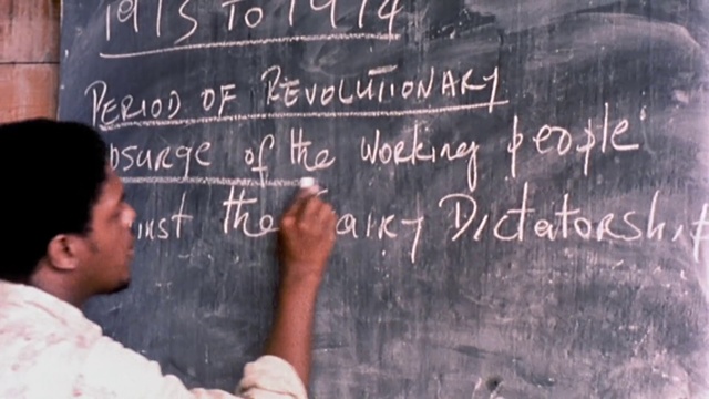 Video Reference: Blackboard, Text, Chalk, Font, Writing, Handwriting, Teacher, Thinking