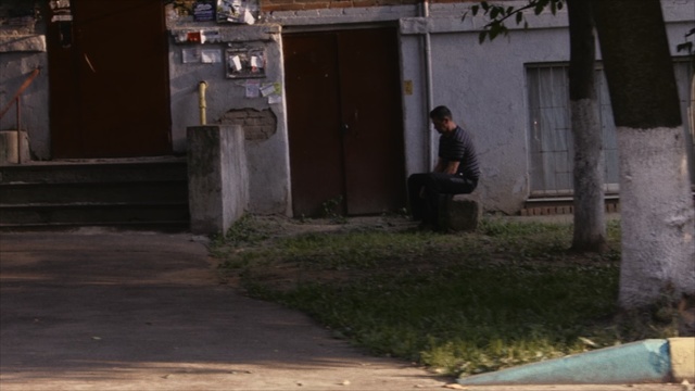 Video Reference: Street, Road, Sidewalk, House, Vehicle, Car, Person