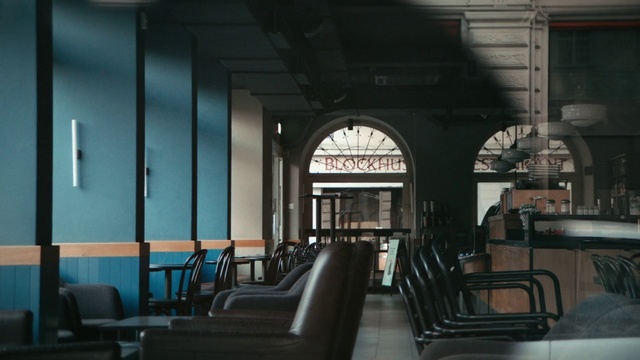 Video Reference: Building, Architecture, Room, Restaurant, Interior design, Arch, House