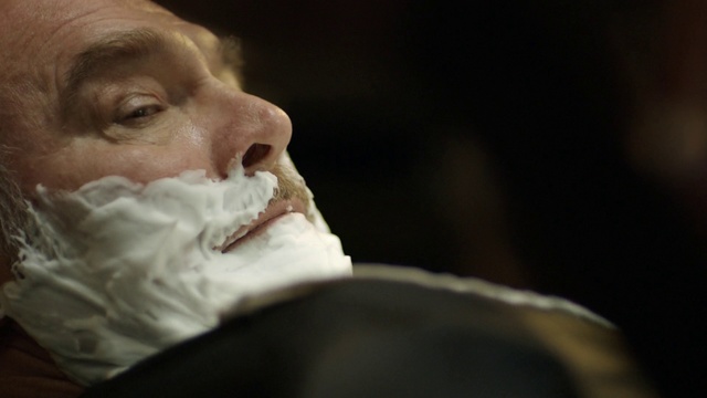 Video Reference: Face, Nose, Head, Facial hair, Chin, Beard, Mouth, Human, Moustache, Smile