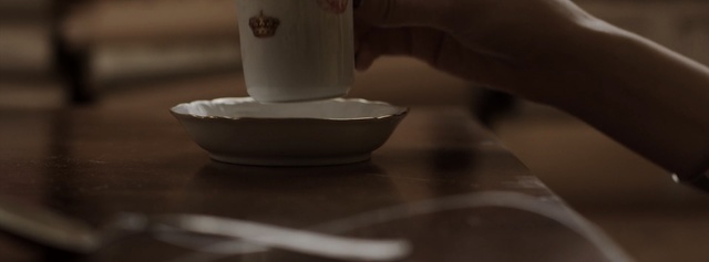 Video Reference: tableware, cup, hand, cup