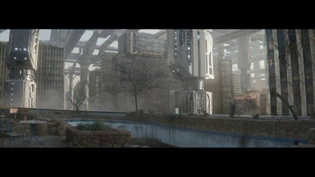 Video Reference: Nature, Water, Atmospheric phenomenon, Urban area, Metropolis, Architecture, Metropolitan area, Snapshot, Wall, Morning