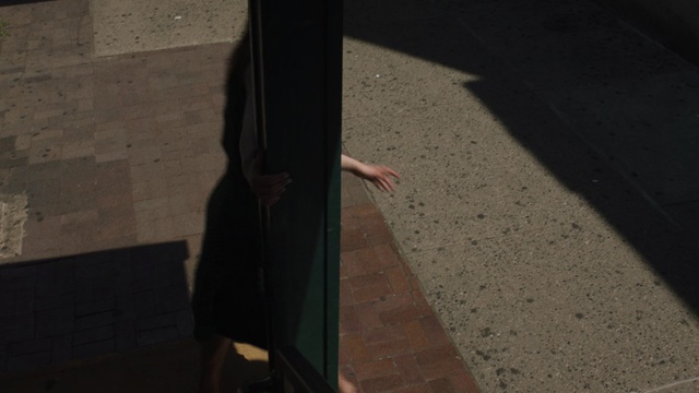 Video Reference: Black, Shadow, Leg, Footwear, Room, Floor, Architecture, Photography, Walking, Shoe