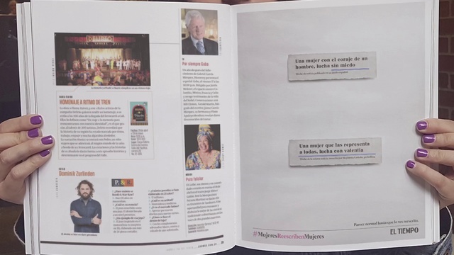 Video Reference: Text, Poster, Design, Material property, Font, Magenta, Graphic design, Poster session, Paper