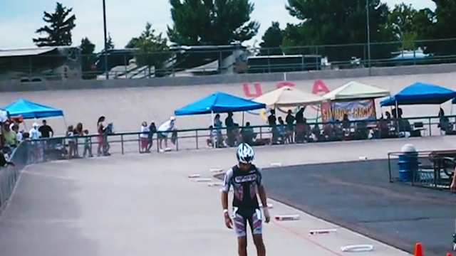 Video Reference: Inline speed skating, Endurance sports, Recreation, Vehicle, Fun, Roller sport, Footwear, Sports, Triathlon, Race track