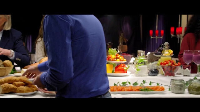 Video Reference: Meal, Food, Brunch, Cuisine, Junk food, Dish, Lunch, Fast food, Supper, Eating, Person